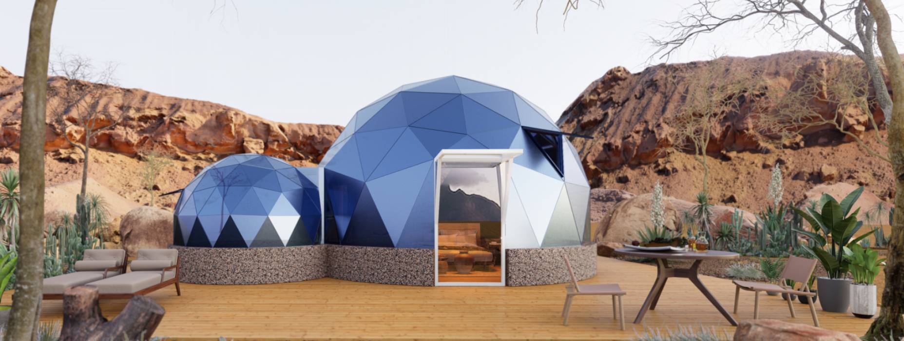 宜秀区球形智能光伏玻璃星空房